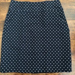 Ann Taylor patterned skirt